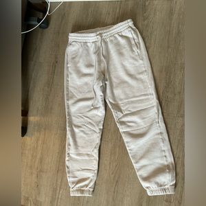 Aritzia tna cozy fleece boyfriend sweat pant